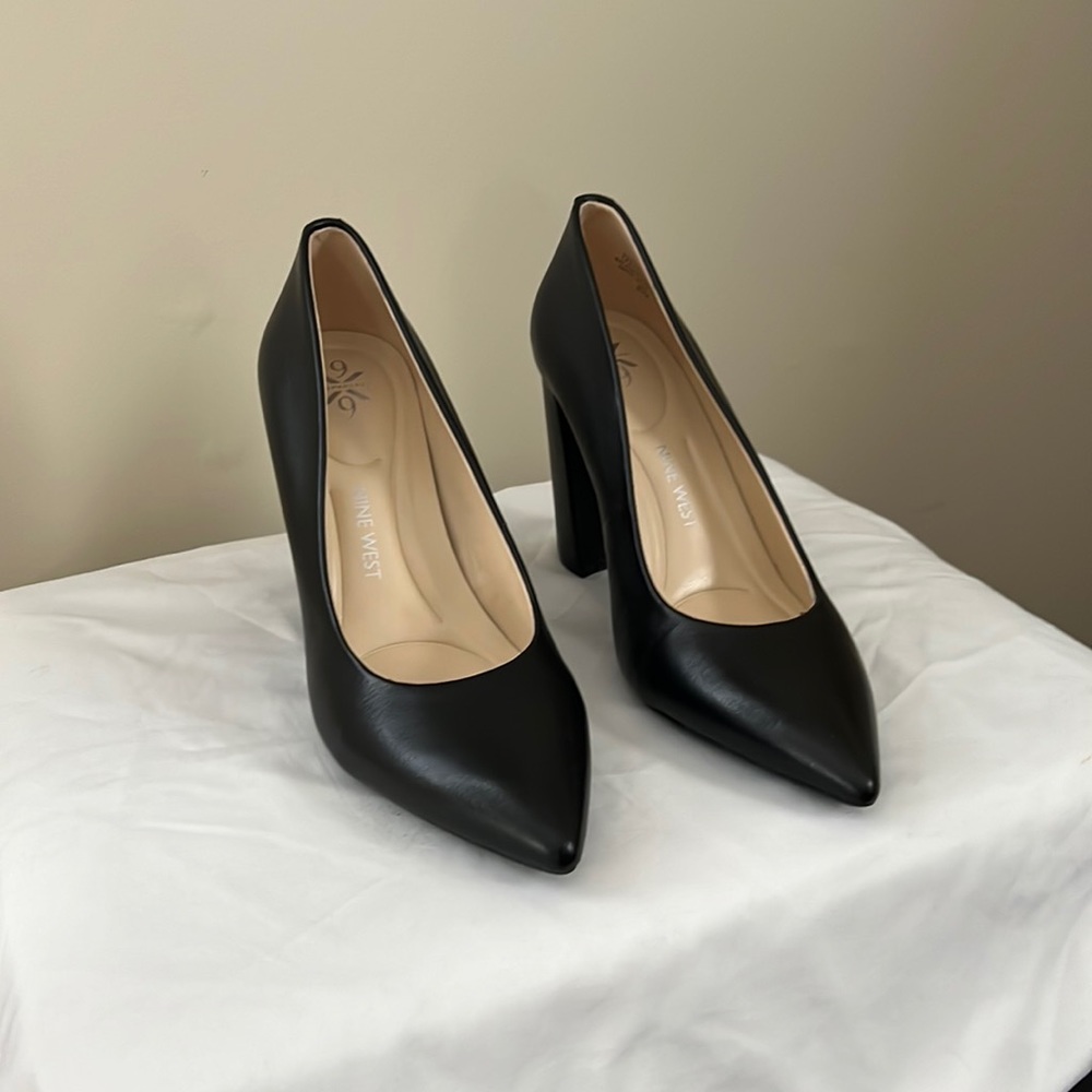 Marc Fisher - like 9west pumps.. very comfortable. Never worn!